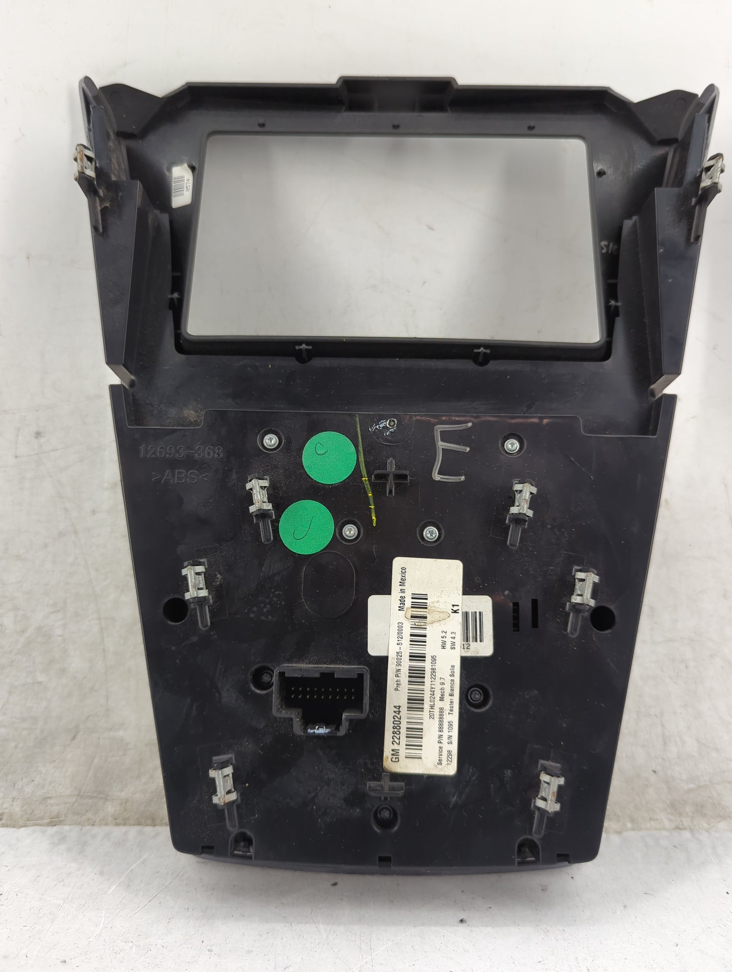 2007-2009 Chevrolet Equinox Climate Control Module Temperature AC/Heater Replacement P/N:22880244 90025-512/0003 Fits OEM Us