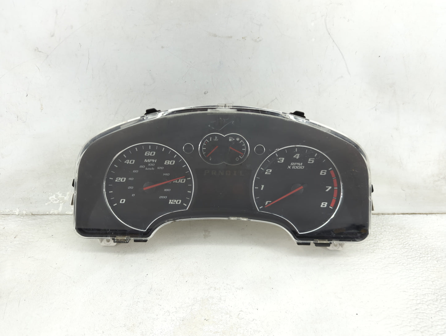 2008 Chevrolet Equinox Instrument Cluster Speedometer Gauges P/N:1309640C 1QZX10 Miles: Fits OEM Used Auto Parts - Oemusedau