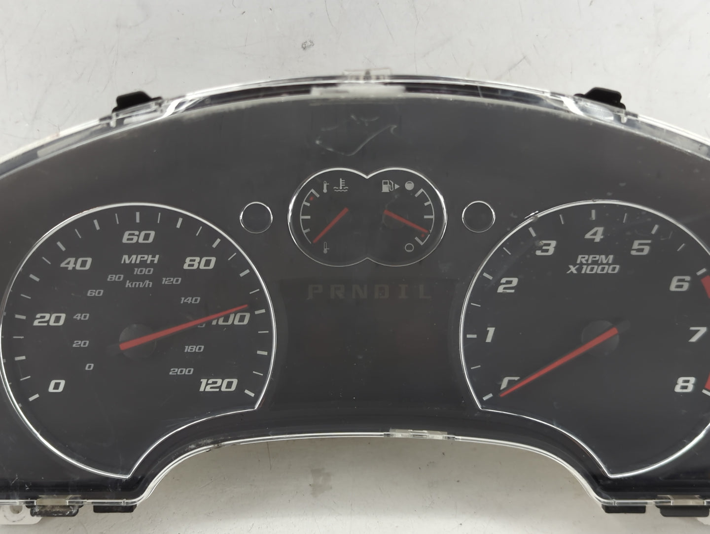 2008 Chevrolet Equinox Instrument Cluster Speedometer Gauges P/N:1309640C 1QZX10 Miles: Fits OEM Used Auto Parts - Oemusedau