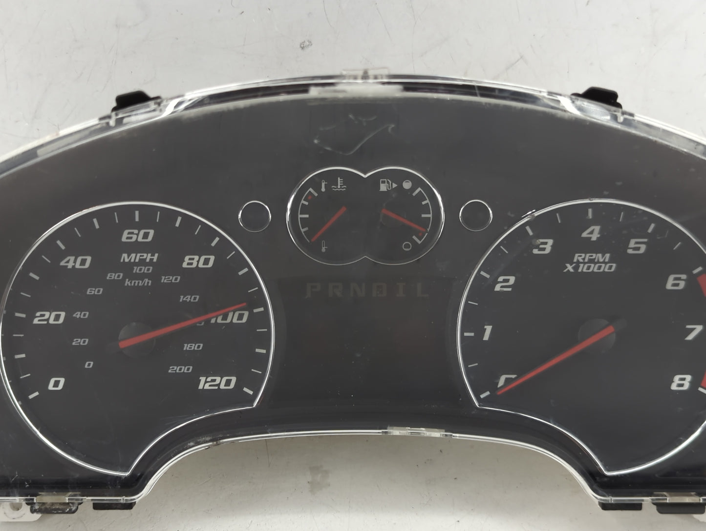 2008 Chevrolet Equinox Instrument Cluster Speedometer Gauges P/N:1309640C 1QZX10 Miles: Fits OEM Used Auto Parts - Oemusedau