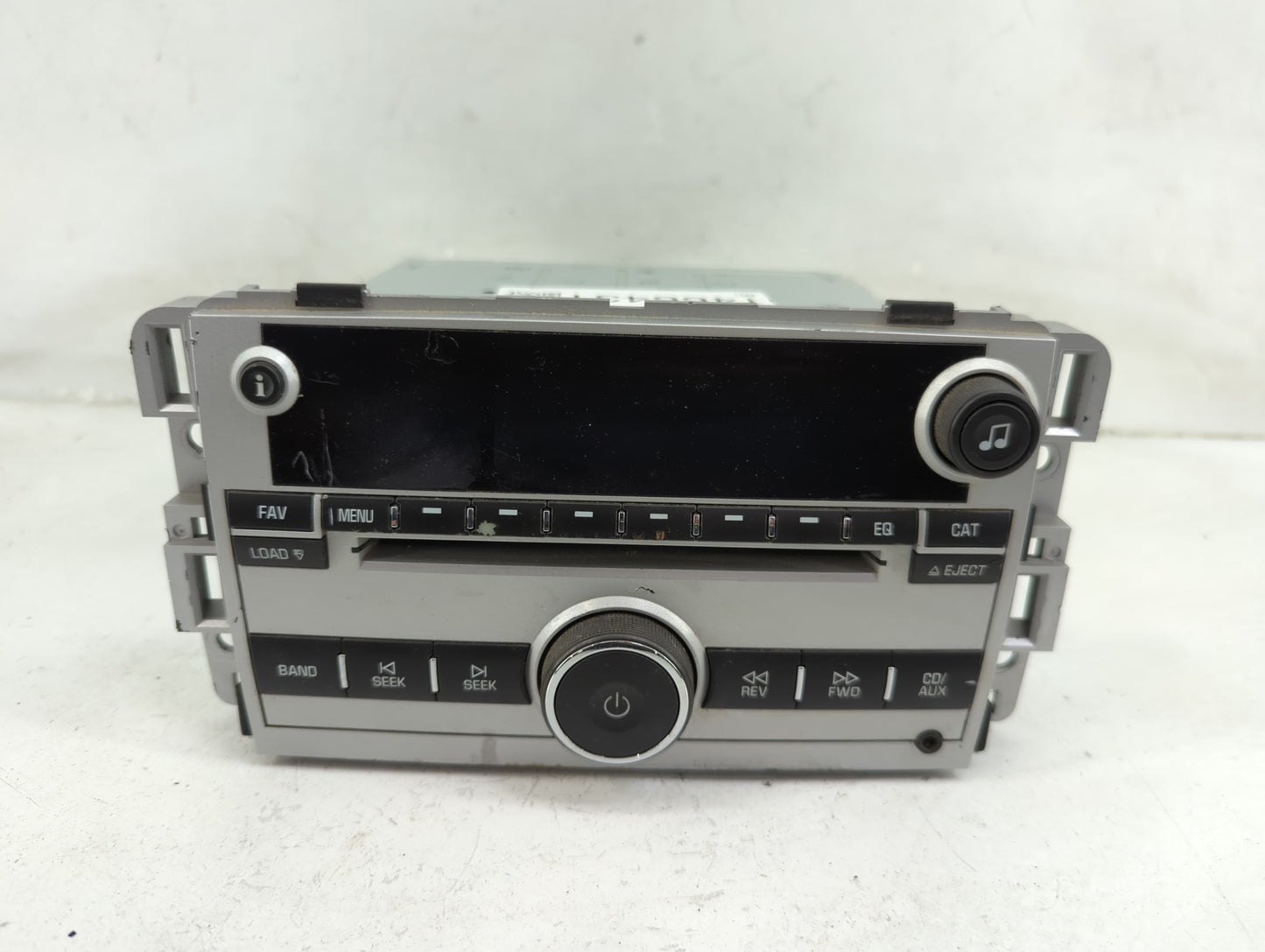 2008 Chevrolet Equinox Radio AM FM Cd Player Receiver Replacement P/N:25920405 Fits OEM Used Auto Parts - Oemusedautoparts1.