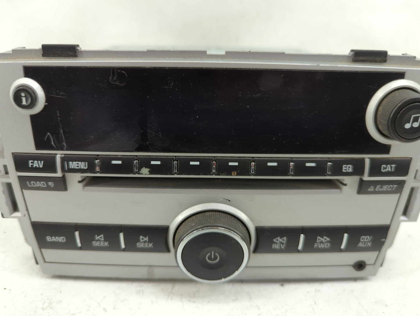 2008 Chevrolet Equinox Radio AM FM Cd Player Receiver Replacement P/N:25920405 Fits OEM Used Auto Parts - Oemusedautoparts1.