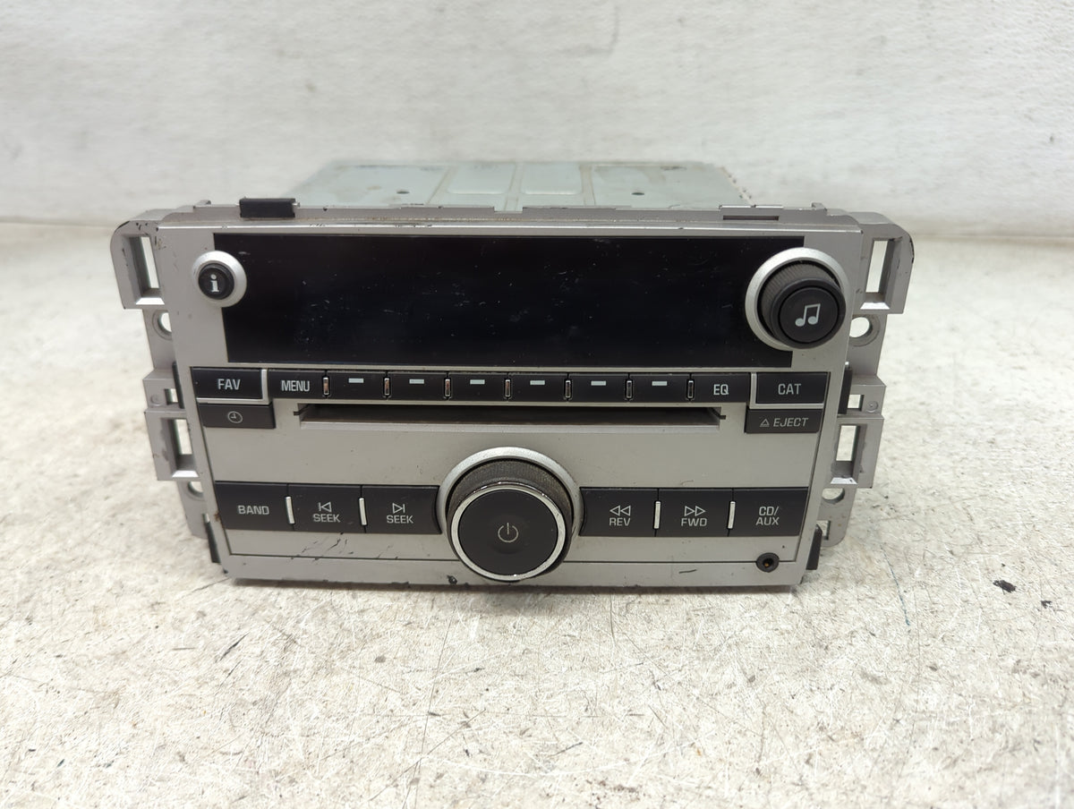 2008 Chevrolet Equinox Radio AM FM Cd Player Receiver Replacement P/N:25956994 1230000-0410D101, 6994, 121862-010 Fits OEM U