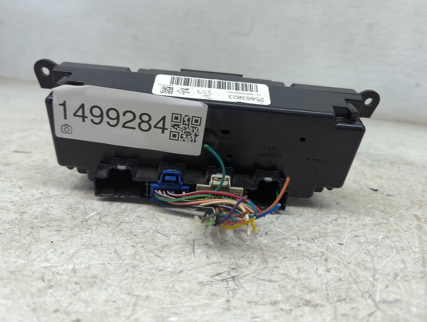 2007-2009 Chevrolet Equinox Climate Control Module Temperature AC/Heater Replacement P/N:25863023 Fits Fits 2007 2008 2009 O