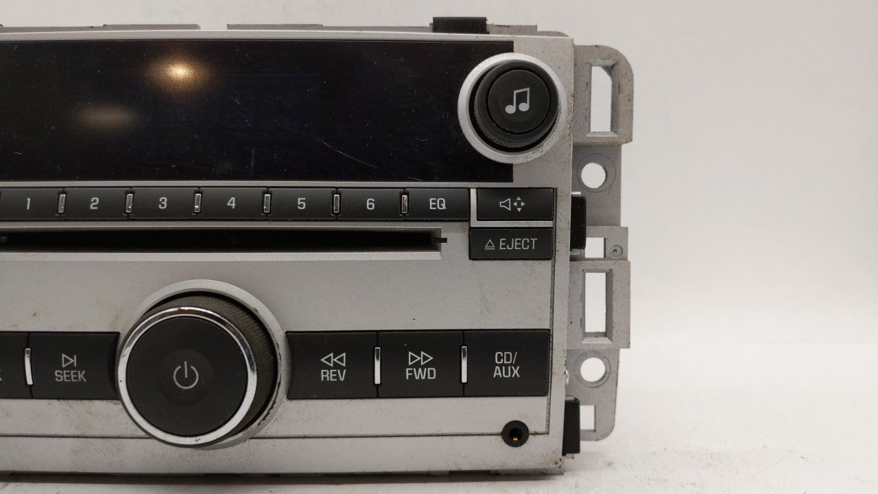 2008 Chevrolet Equinox Radio AM FM Cd Player Receiver Replacement P/N:25854783 25956995 Fits OEM Used Auto Parts - Oemusedau
