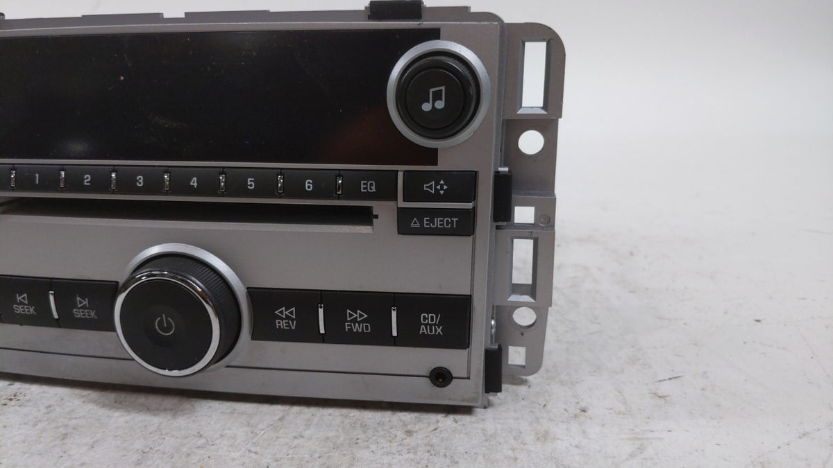 2008 Chevrolet Equinox Radio AM FM Cd Player Receiver Replacement P/N:25854783 25956995 OEM Used Auto Parts - Oemusedautopar