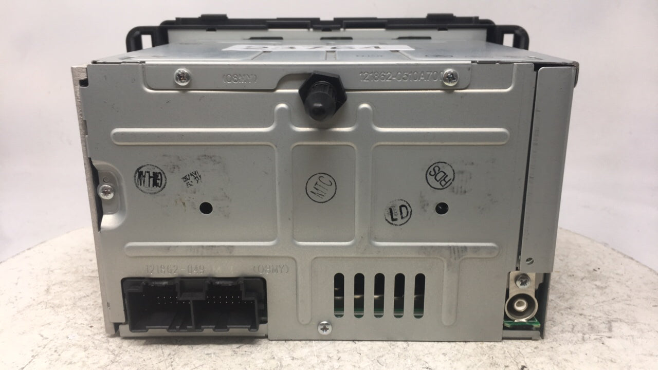 2008-2008 Chevrolet Equinox Radio Control Panel Black - Oemusedautoparts1.com