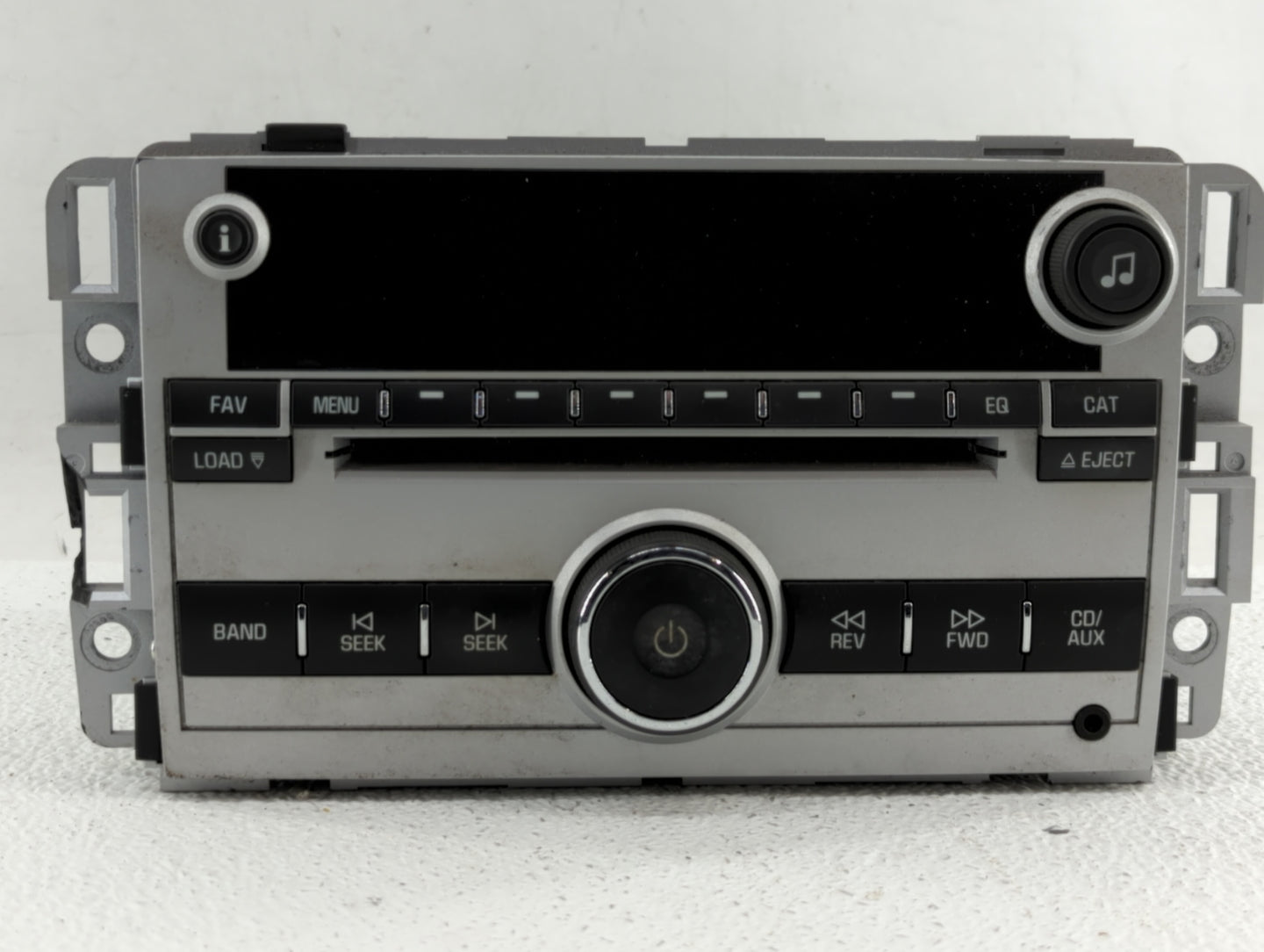 2008 Chevrolet Equinox Radio AM FM Cd Player Receiver Replacement P/N:25887900 Fits OEM Used Auto Parts - Oemusedautoparts1.