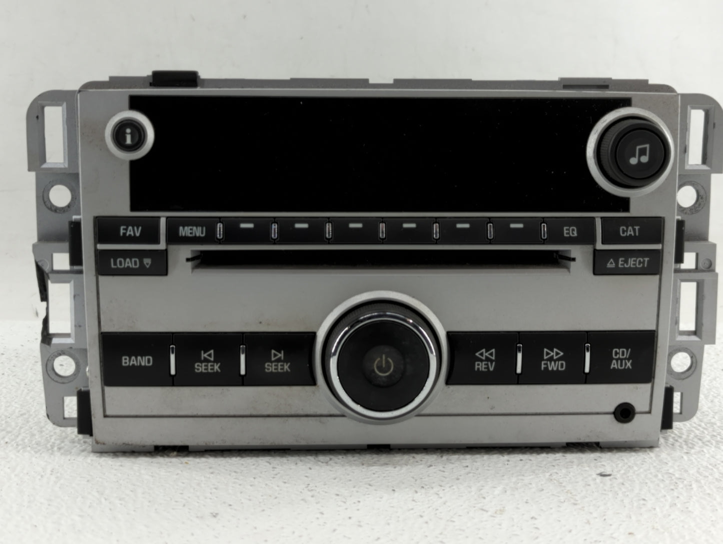 2008 Chevrolet Equinox Radio AM FM Cd Player Receiver Replacement P/N:25887900 Fits OEM Used Auto Parts - Oemusedautoparts1.
