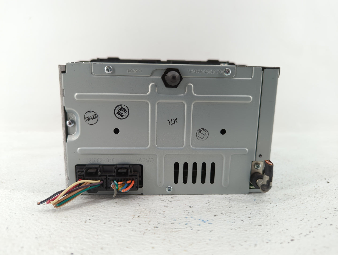 2008 Chevrolet Equinox Radio AM FM Cd Player Receiver Replacement P/N:25854783 25956995 Fits OEM Used Auto Parts - Oemusedau