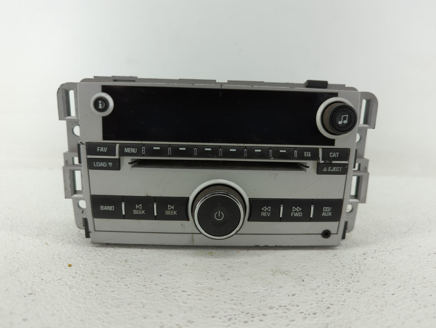 2008 Chevrolet Equinox Radio AM FM Cd Player Receiver Replacement P/N:25887900 Fits OEM Used Auto Parts - Oemusedautoparts1.