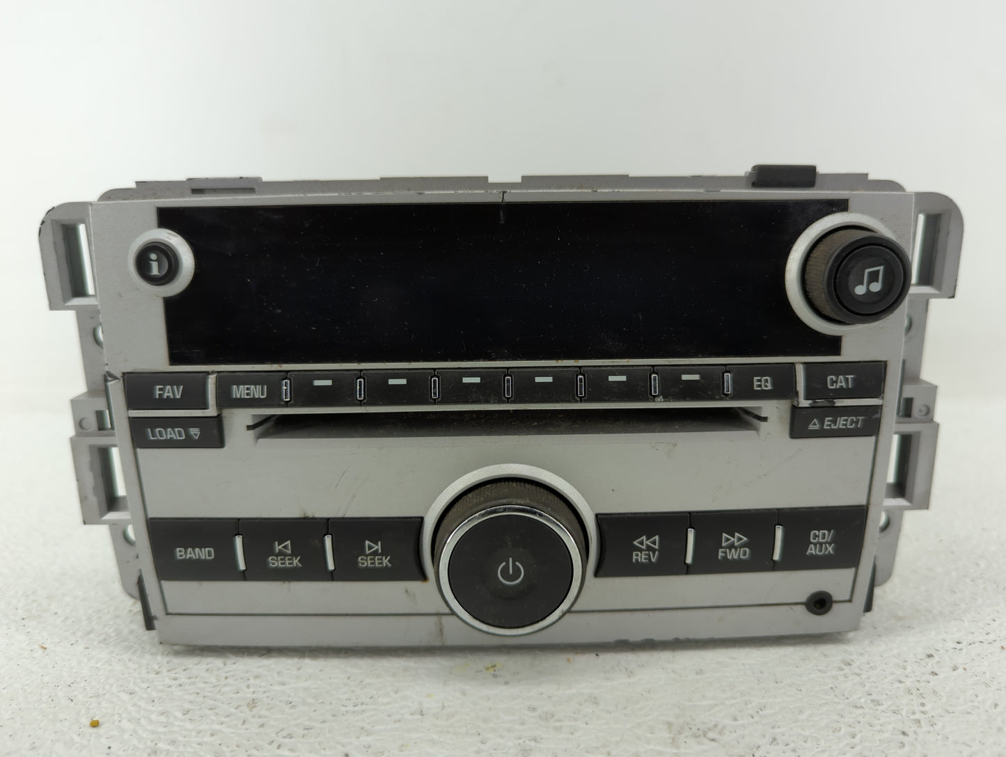 2008 Chevrolet Equinox Radio AM FM Cd Player Receiver Replacement P/N:25887900 Fits OEM Used Auto Parts - Oemusedautoparts1.