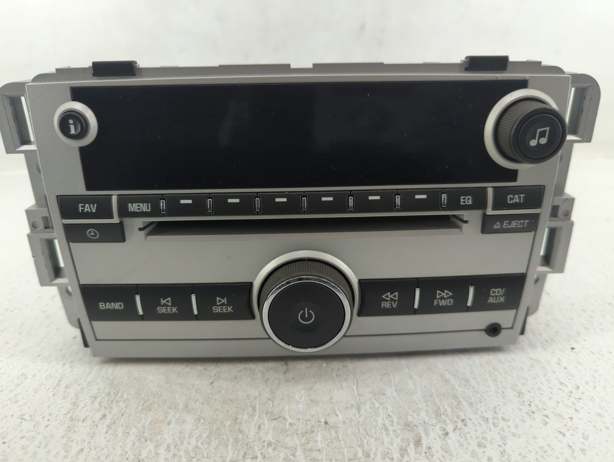 2008-2008 Chevrolet Equinox Am Fm Cd Player Radio Receiver 568220 - Oemusedautoparts1.com
