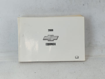 2008 Chevrolet Equinox Owners Manual Book Guide OEM Used Auto Parts - Oemusedautoparts1.com