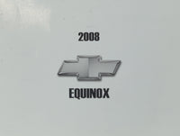 2008 Chevrolet Equinox Owners Manual Book Guide OEM Used Auto Parts - Oemusedautoparts1.com