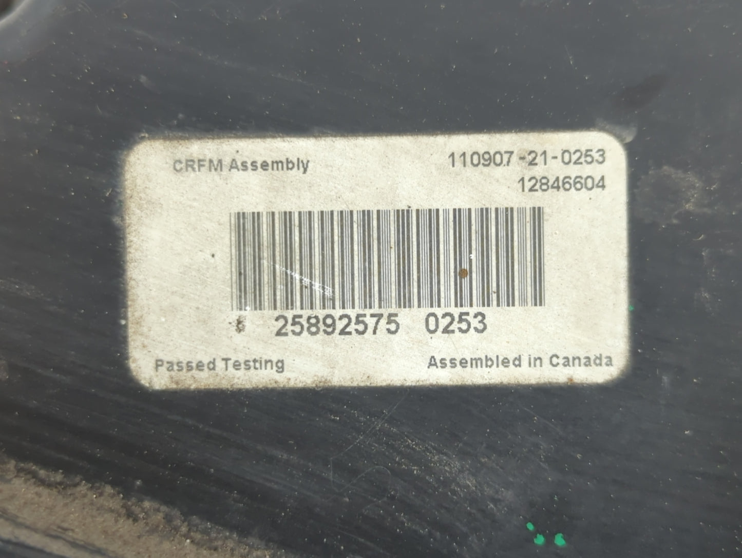 2008-2009 Chevrolet Equinox Left Radiator Fan Motor Assembly - Oemusedautoparts1.com