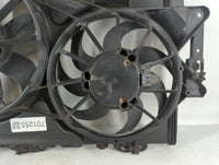 2008-2009 Chevrolet Equinox Left Radiator Fan Motor Assembly - Oemusedautoparts1.com