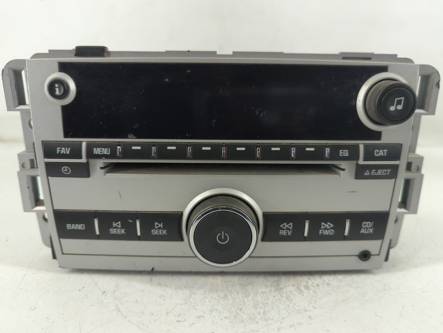 2008 Chevrolet Equinox Radio AM FM Cd Player Receiver Replacement P/N:25956994 Fits OEM Used Auto Parts - Oemusedautoparts1.