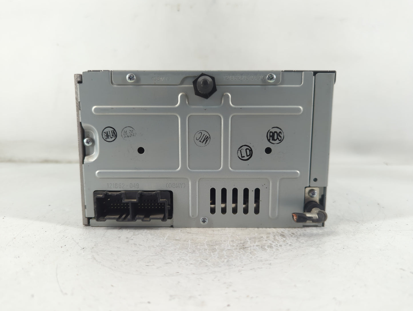 2008 Chevrolet Equinox Radio AM FM Cd Player Receiver Replacement P/N:25956994 Fits OEM Used Auto Parts - Oemusedautoparts1.