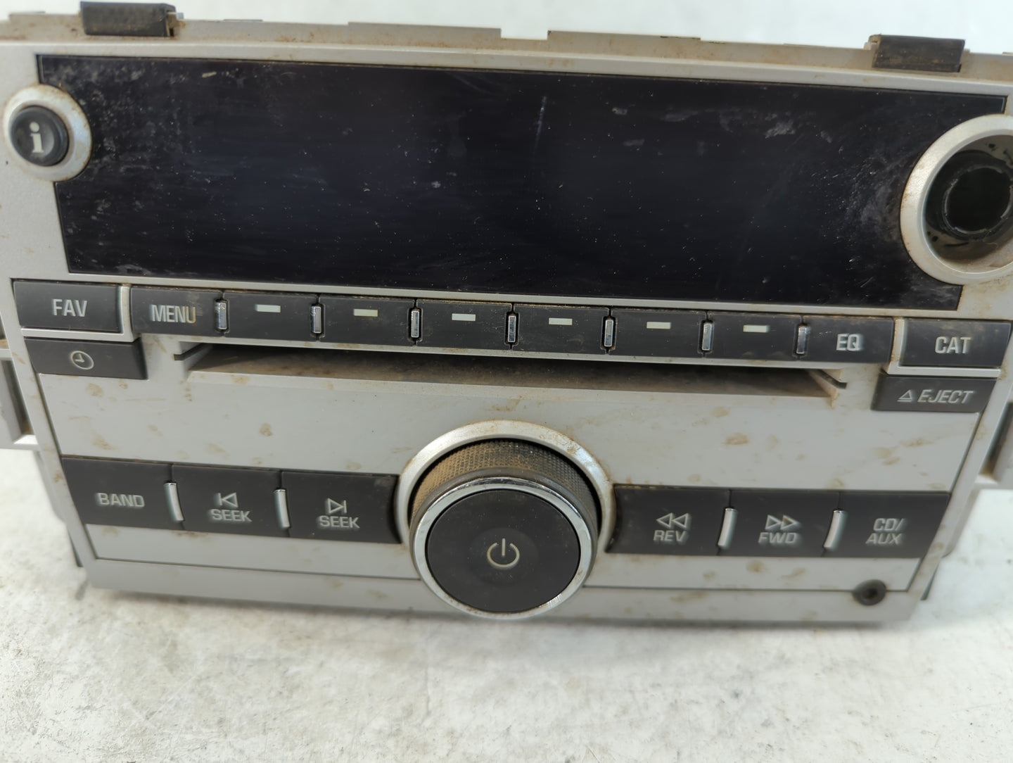 2008 Chevrolet Equinox Radio AM FM Cd Player Receiver Replacement P/N:25887899 Fits OEM Used Auto Parts - Oemusedautoparts1.