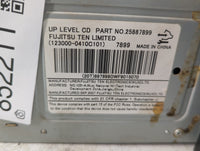 2008 Chevrolet Equinox Radio AM FM Cd Player Receiver Replacement P/N:25887899 Fits OEM Used Auto Parts - Oemusedautoparts1.