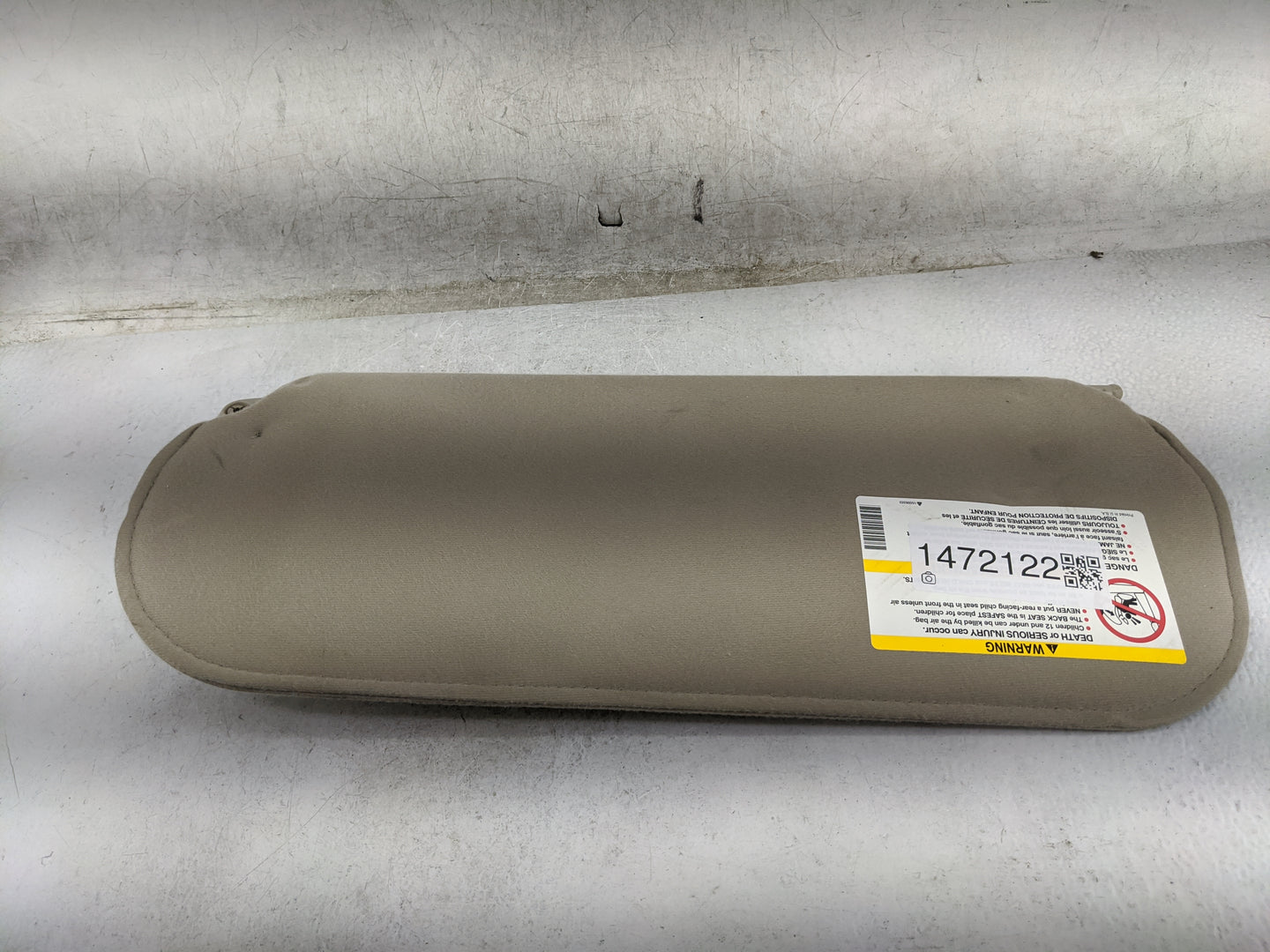 2003-2021 Chevrolet Express 2500 Sun Visor Shade Replacement Passenger Right Mirror Fits OEM Used Auto Parts - Oemusedautopa