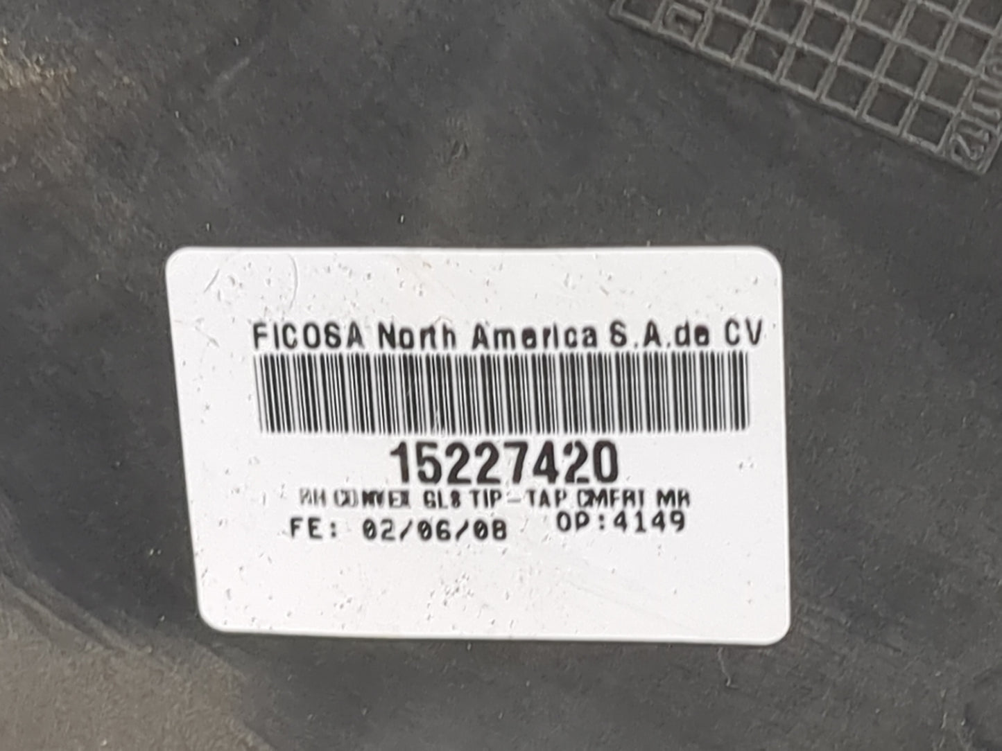2008 Chevrolet Express 2500 Passenger Side View Mirror - Right Door Mirror OEM Used - Oemusedautoparts1.com