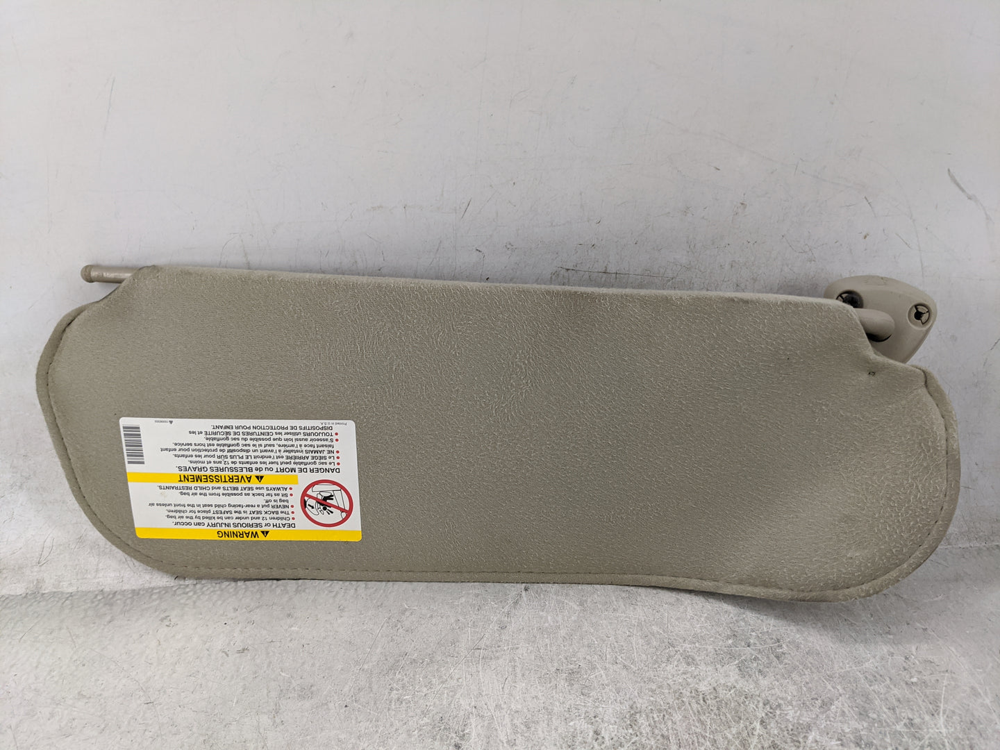 2003-2021 Chevrolet Express 3500 Sun Visor Shade Replacement Driver Left Mirror Fits OEM Used Auto Parts - Oemusedautoparts1