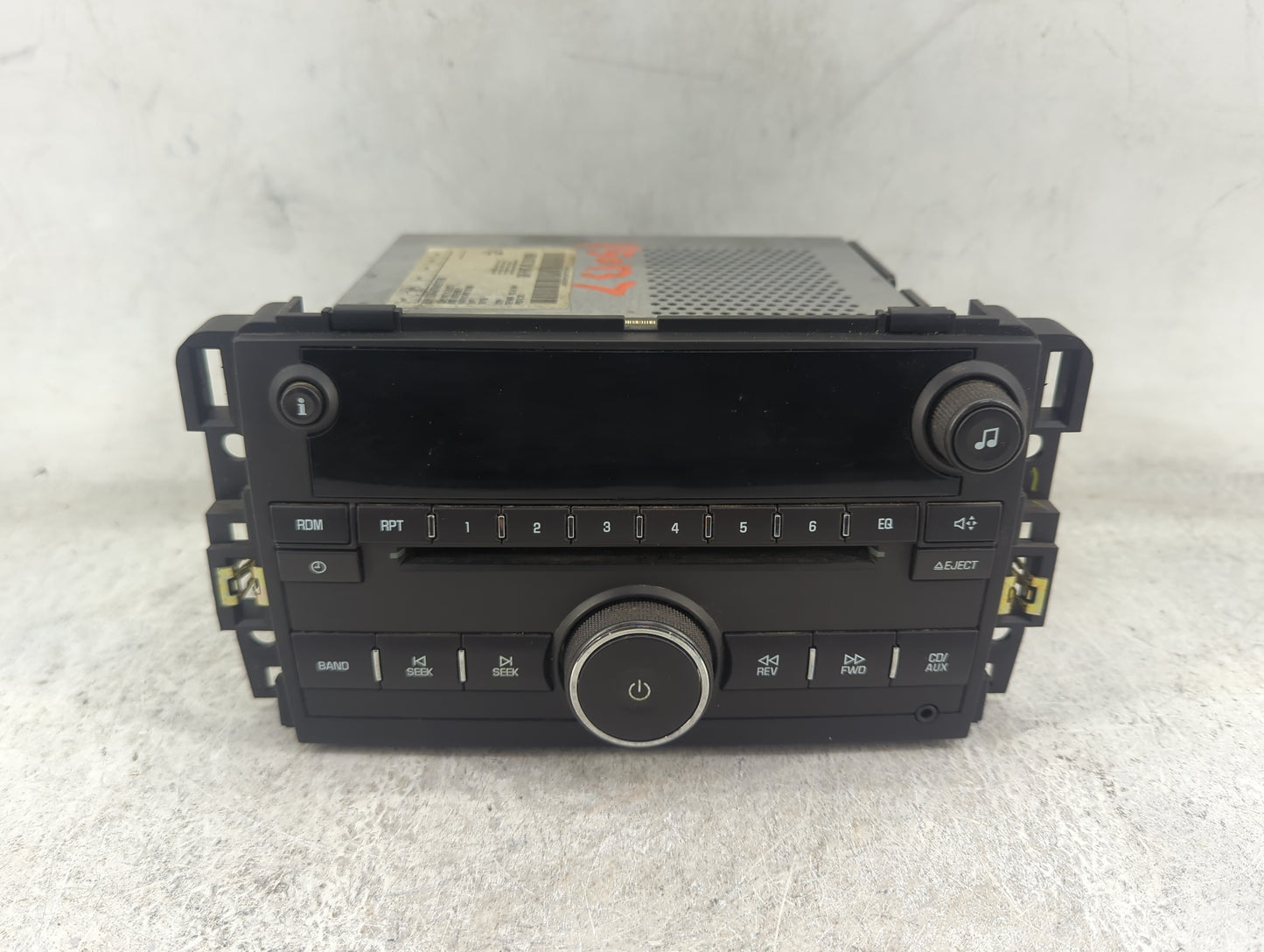 2008-2014 Chevrolet Express 3500 Radio AM FM Cd Player Receiver Replacement P/N:25918999 28126733 Fits OEM Used Auto Parts -