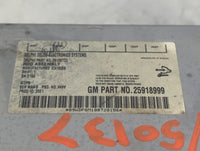 2008-2014 Chevrolet Express 3500 Radio AM FM Cd Player Receiver Replacement P/N:25918999 28126733 Fits OEM Used Auto Parts -
