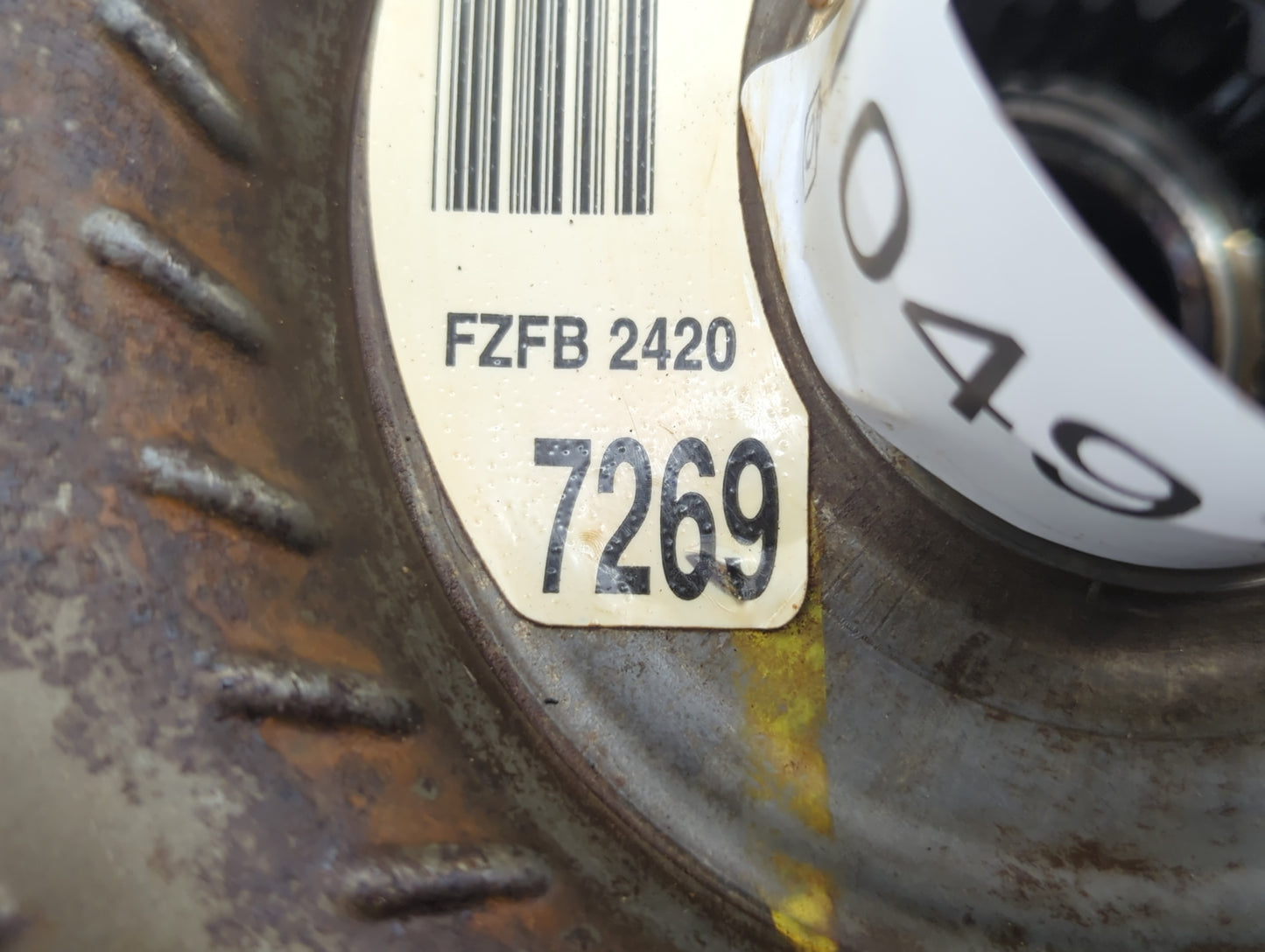 2008 Chevrolet Hhr Torque Converter Automatic Transmission OEM P/N:FZFB 2420 Fits OEM Used Auto Parts - Oemusedautoparts1.co