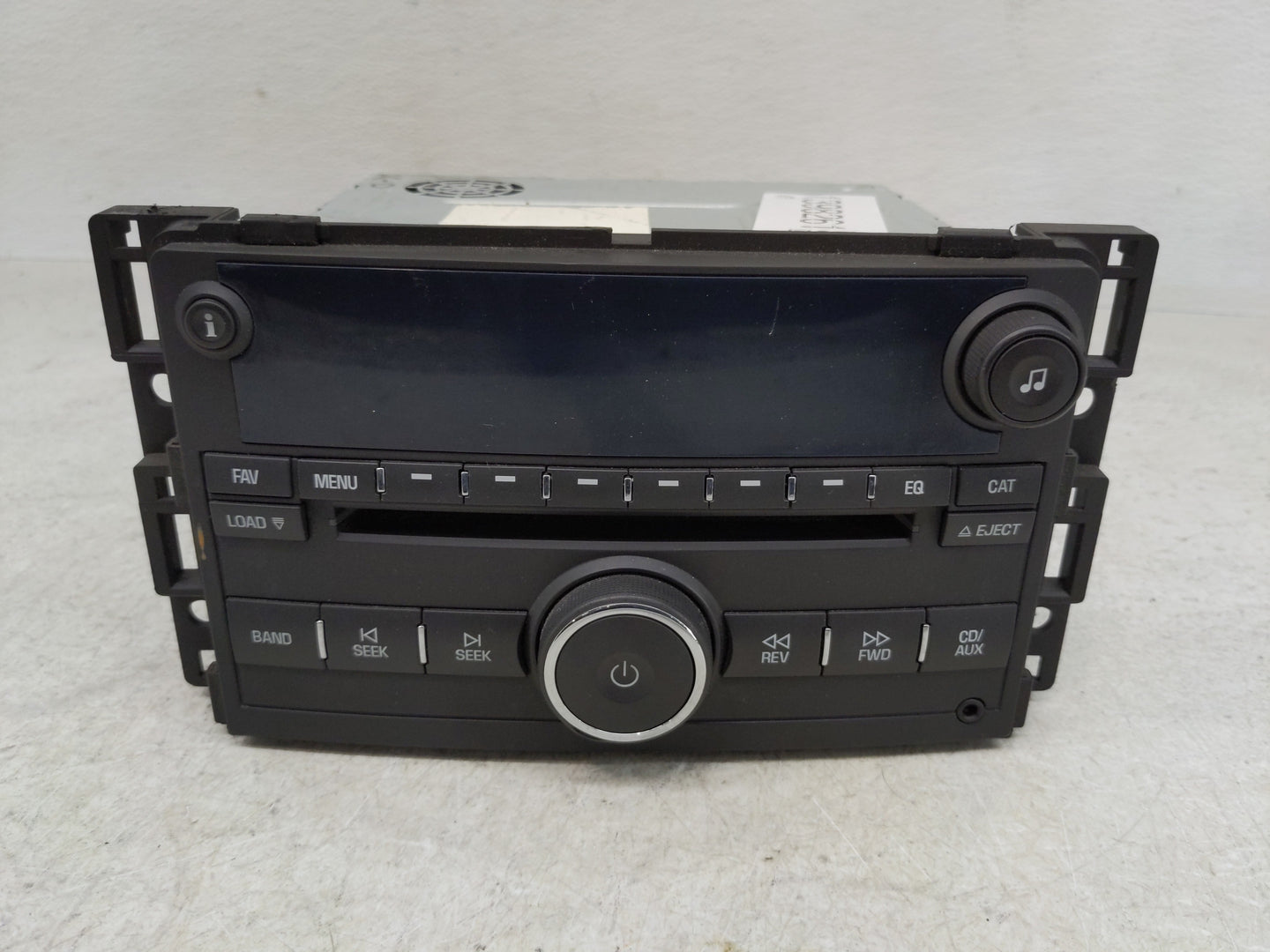 2006-2008 Chevrolet Hhr Radio AM FM Cd Player Receiver Replacement Fits Fits 2006 2007 2008 OEM Used Auto Parts - Oemusedaut