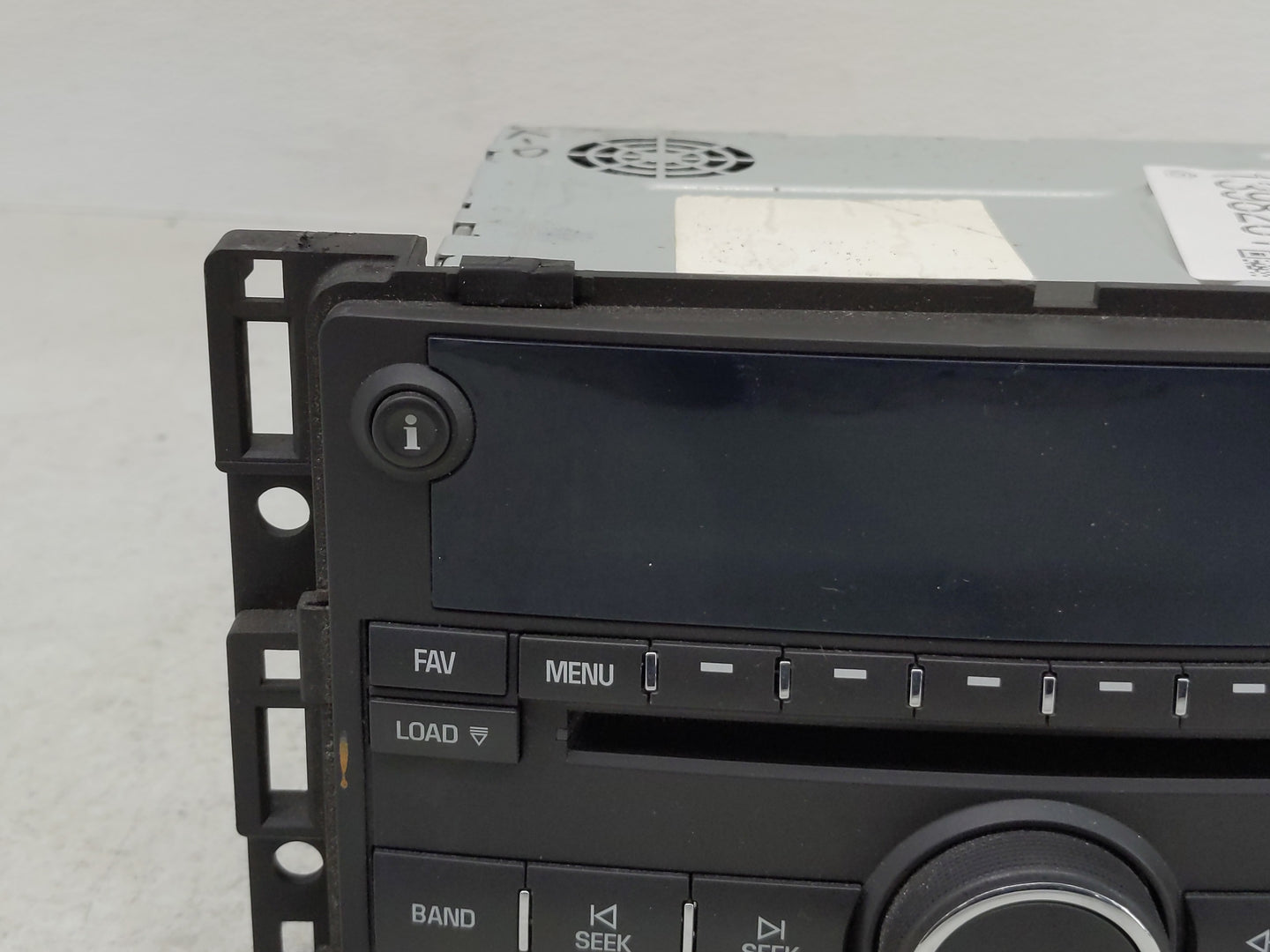 2006-2008 Chevrolet Hhr Radio AM FM Cd Player Receiver Replacement Fits Fits 2006 2007 2008 OEM Used Auto Parts - Oemusedaut