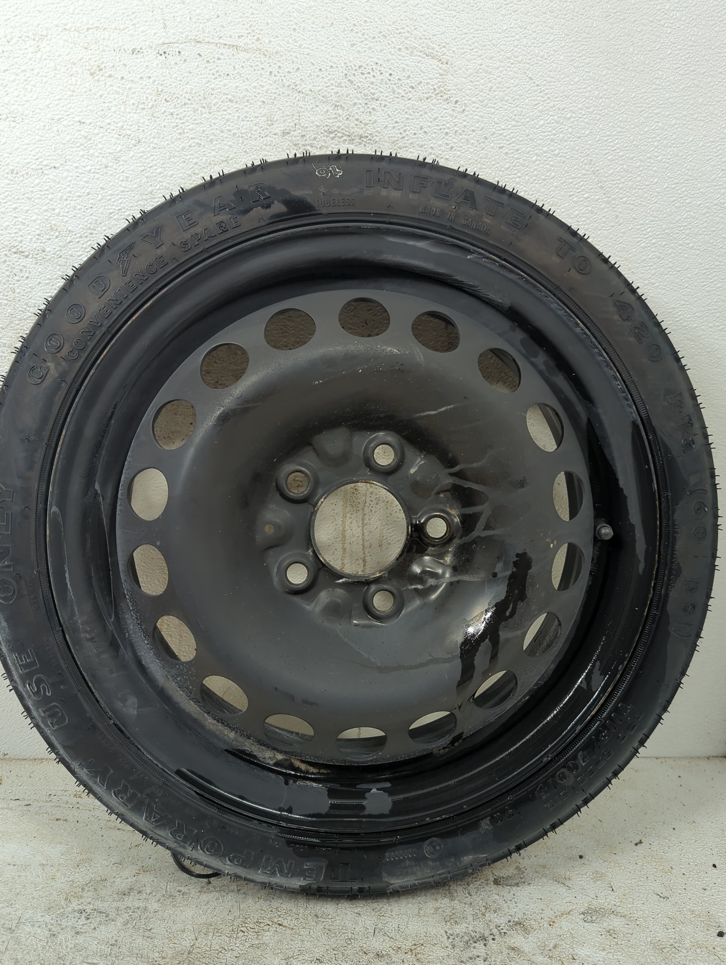 2008 Chevrolet Hhr Spare Donut Tire Wheel Rim Oem - Oemusedautoparts1.com