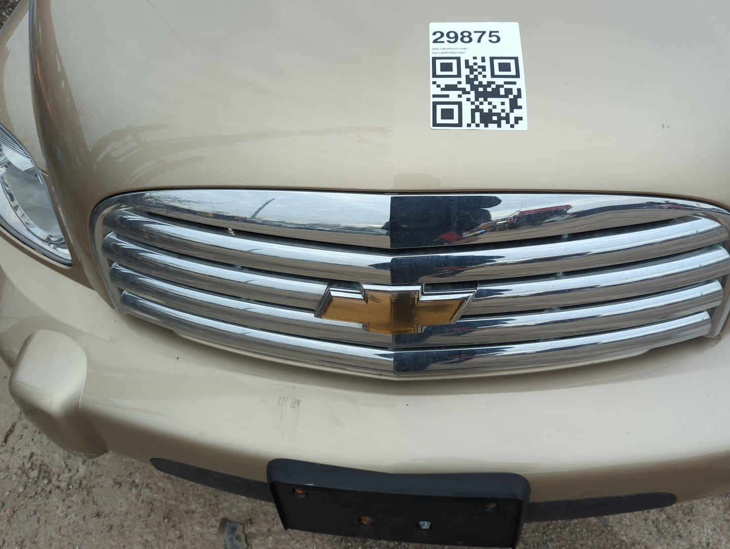 2006-2011 Chevrolet Hhr Front Grille Bumper Not Included - Oemusedautoparts1.com