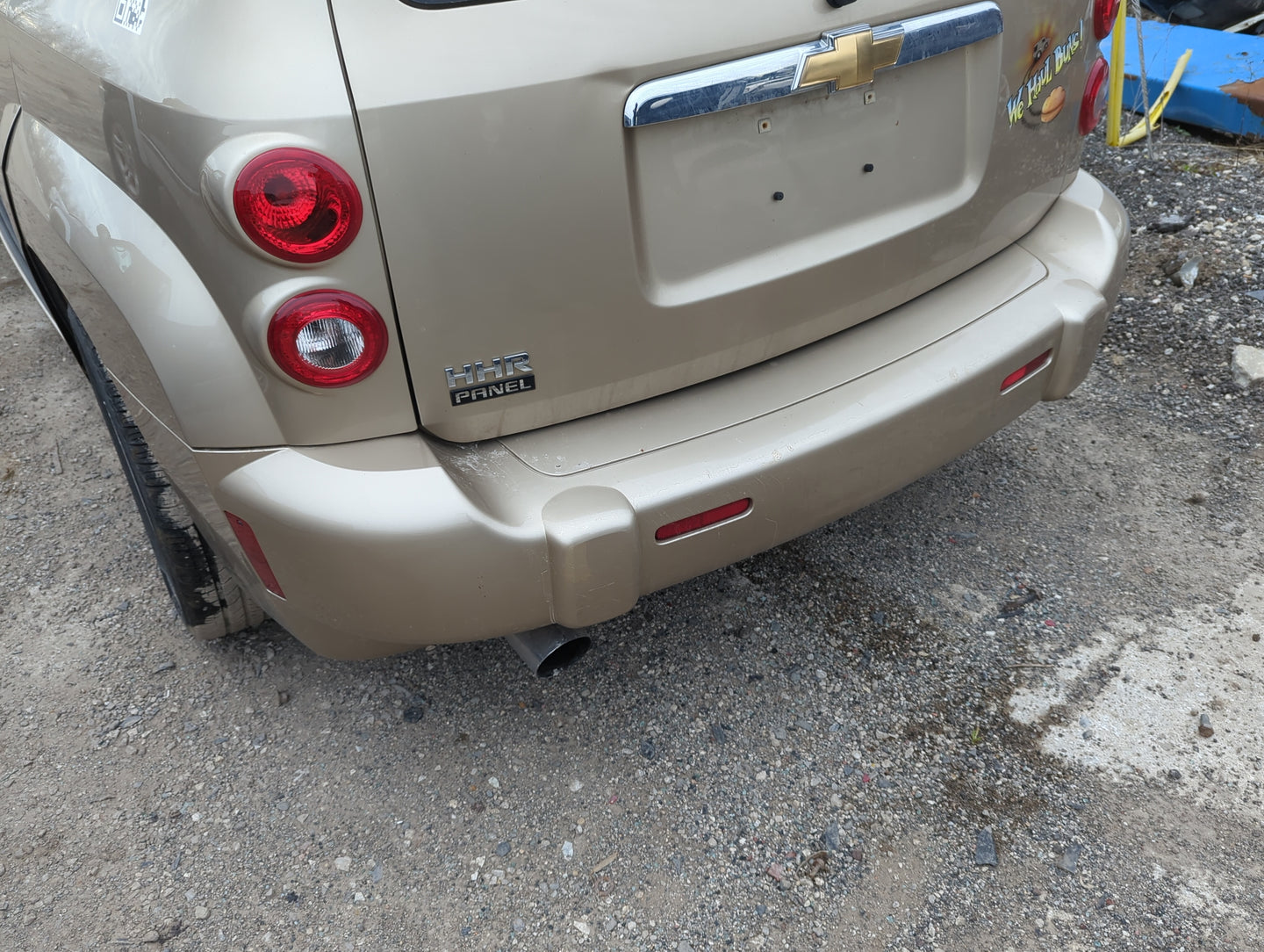 2006-2011 Chevrolet Hhr Rear Bumper Assembly Oem - Oemusedautoparts1.com