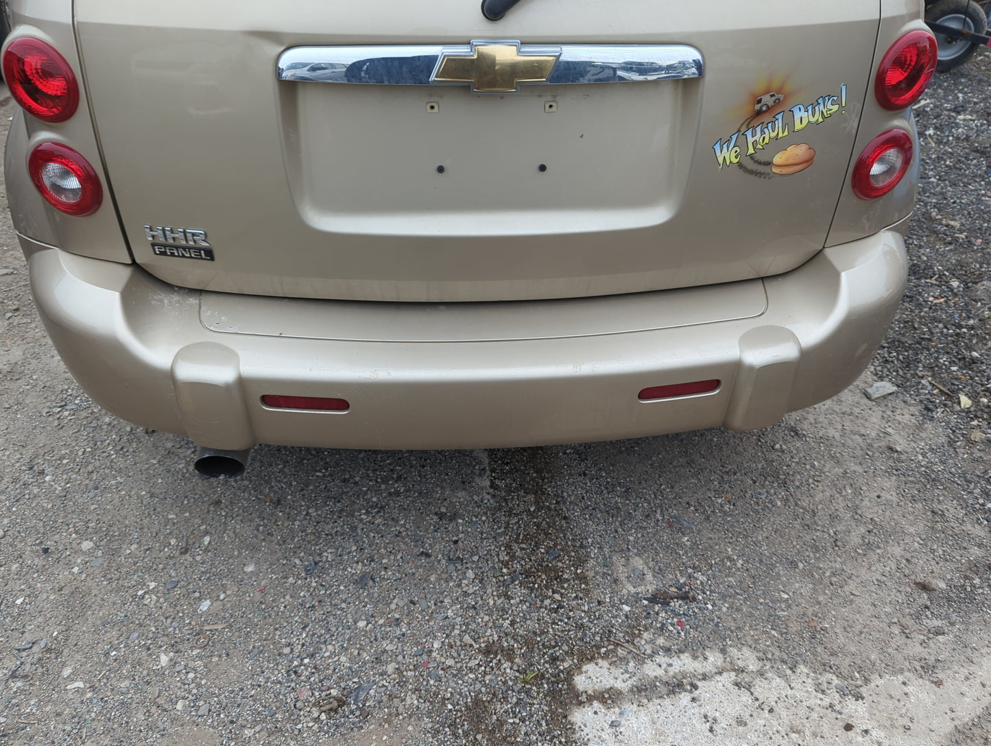 2006-2011 Chevrolet Hhr Rear Bumper Assembly Oem - Oemusedautoparts1.com
