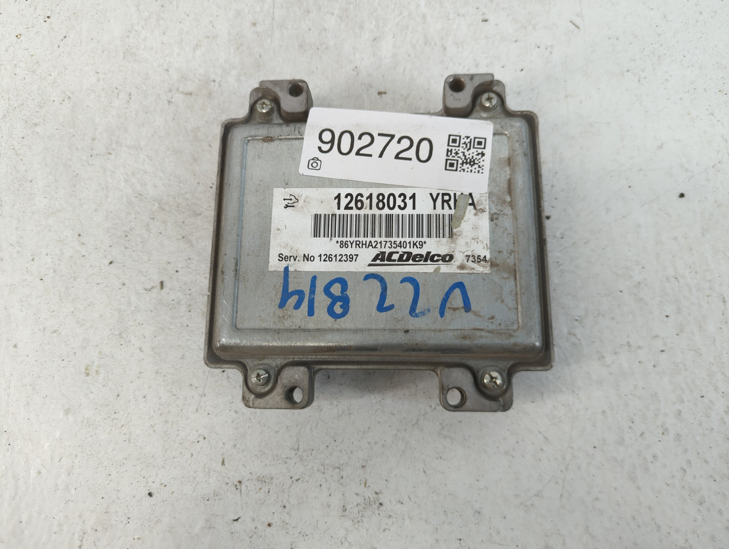 2007-2011 Chevrolet Hhr PCM Engine Control Computer ECU ECM PCU OEM P/N:12618031 Fits Fits 2007 2008 2009 2010 2011 2012 OEM