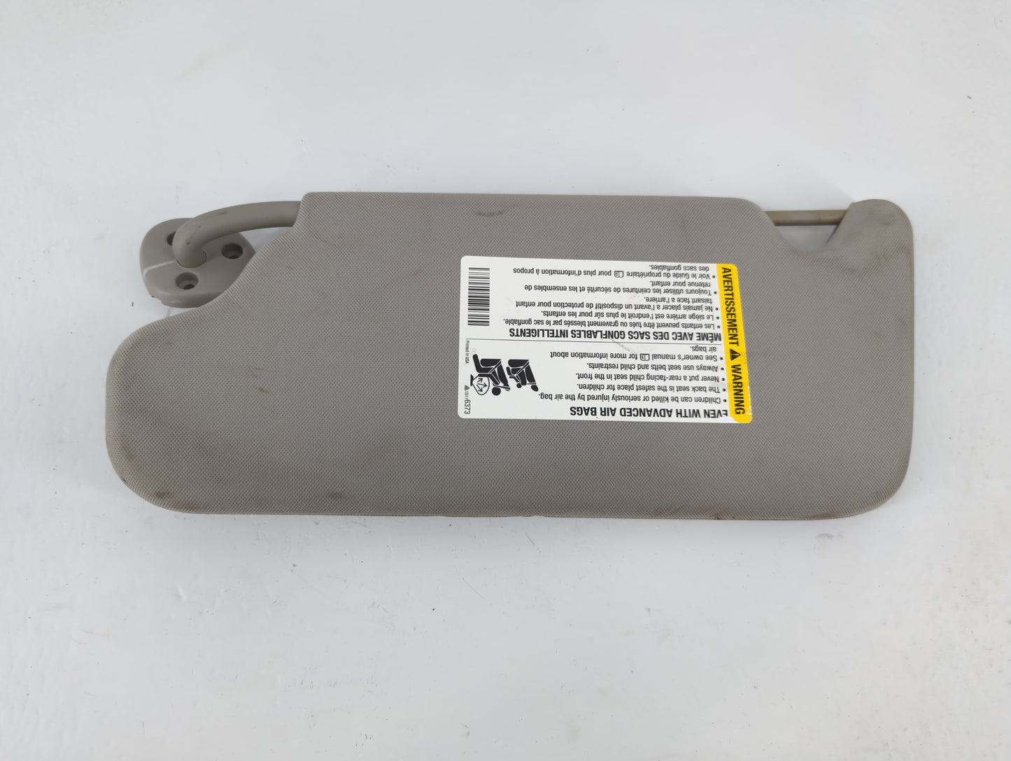 2006-2016 Chevrolet Impala Sun Visor Shade Replacement Passenger Right Mirror Fits OEM Used Auto Parts - Oemusedautoparts1.c