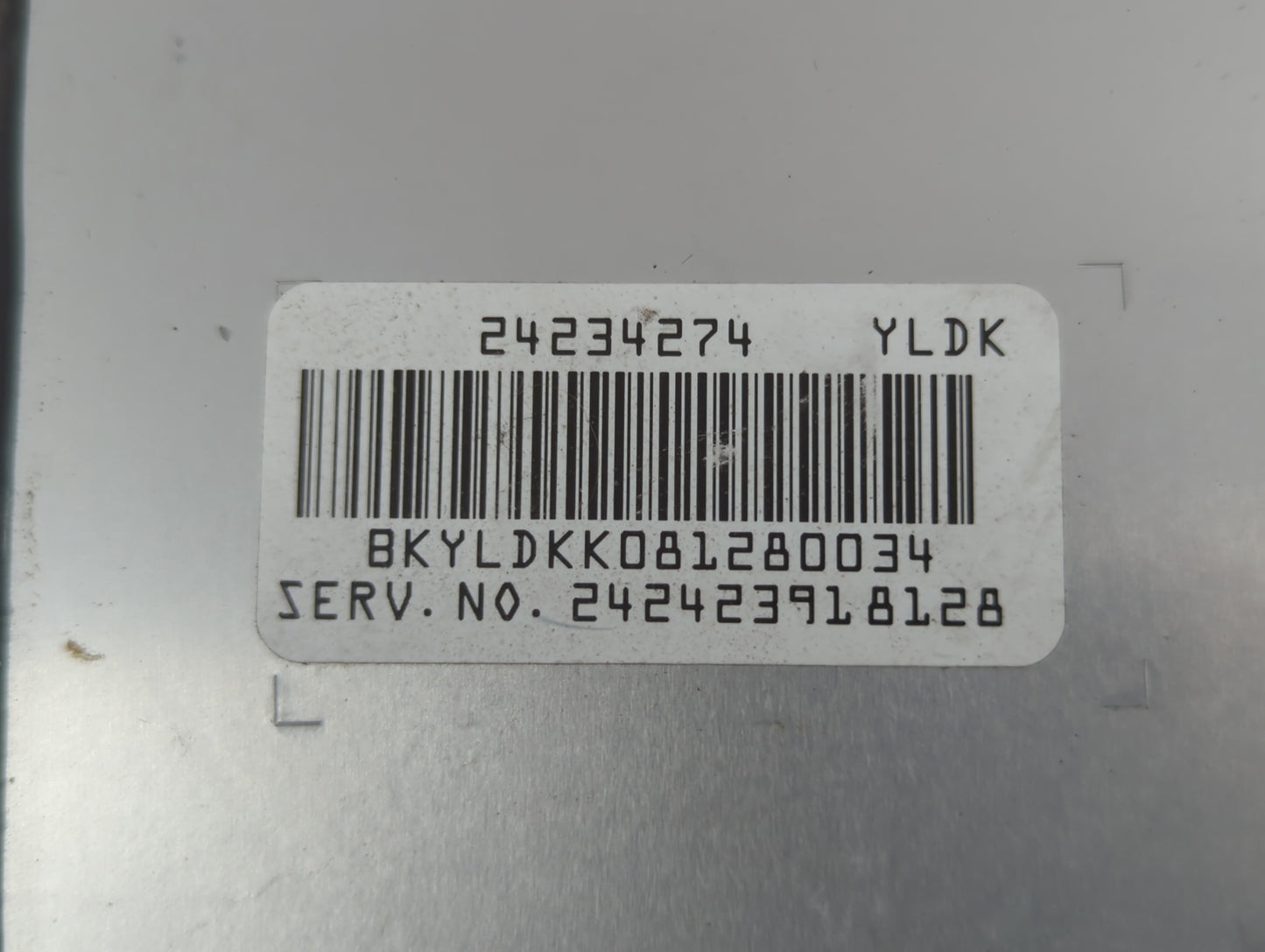 2006-2011 Chevrolet Impala Pressure Sensor Control Module 24234274 - Oemusedautoparts1.com