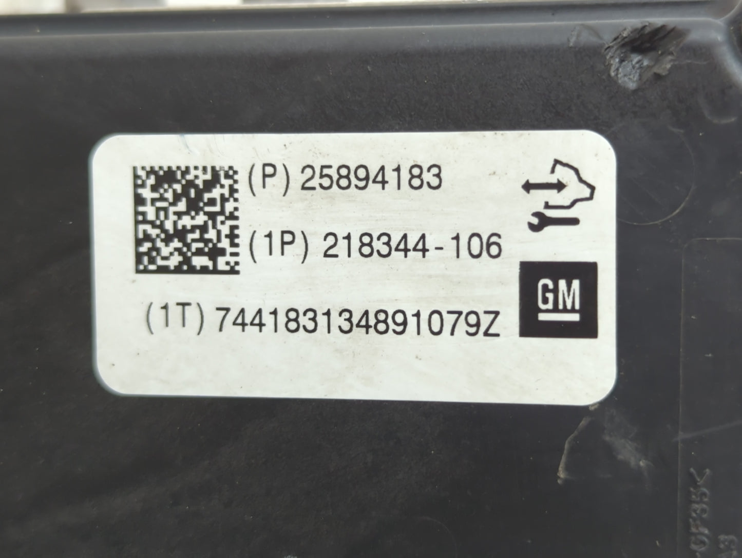 2008-2010 Chevrolet Impala ABS Pump Control Module Replacement P/N:25894183 Fits Fits 2008 2009 2010 OEM Used Auto Parts - O