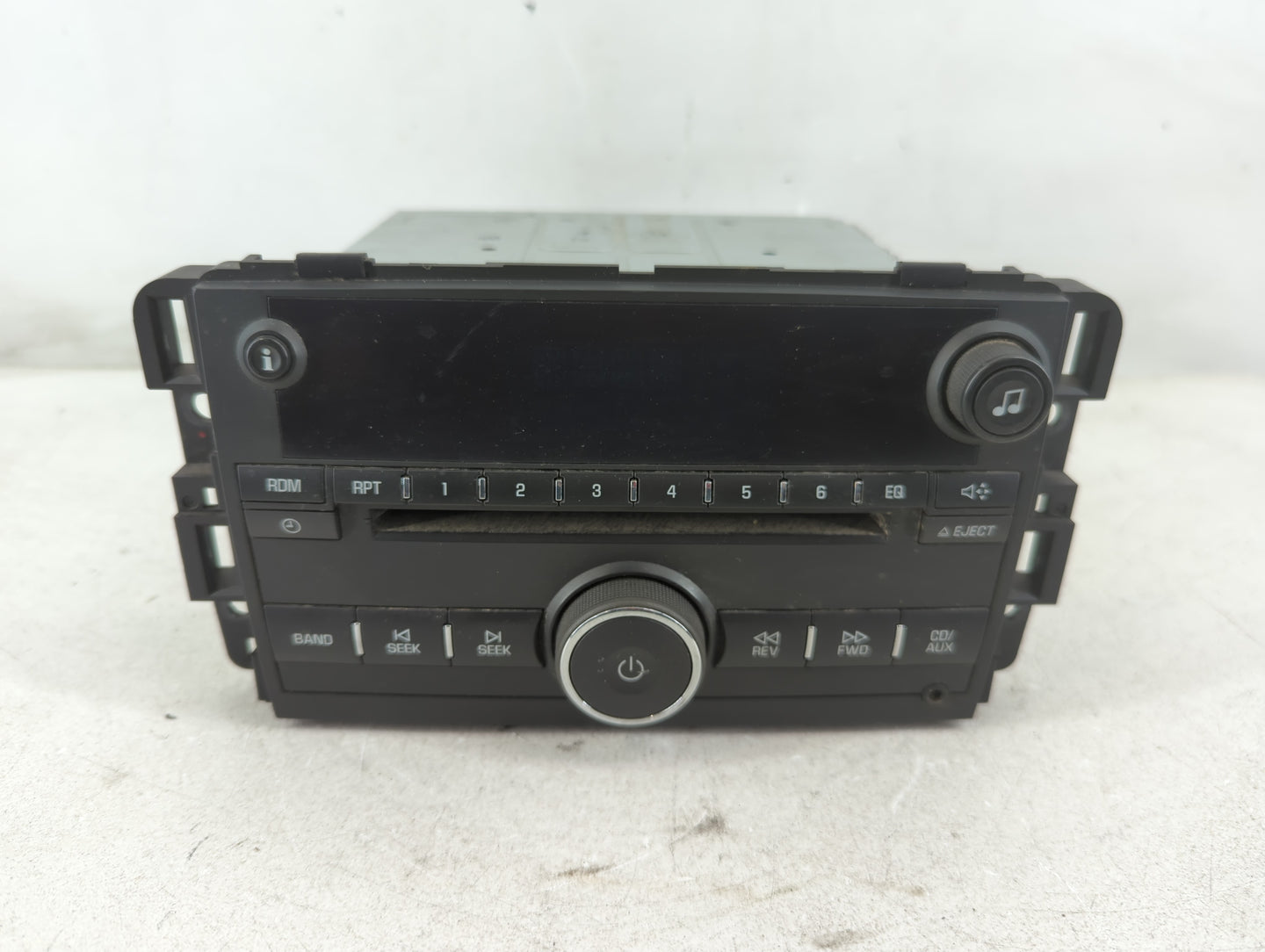 2007-2008 Chevrolet Impala Radio AM FM Cd Player Receiver Replacement P/N:25957376 Fits Fits 2007 2008 OEM Used Auto Parts -