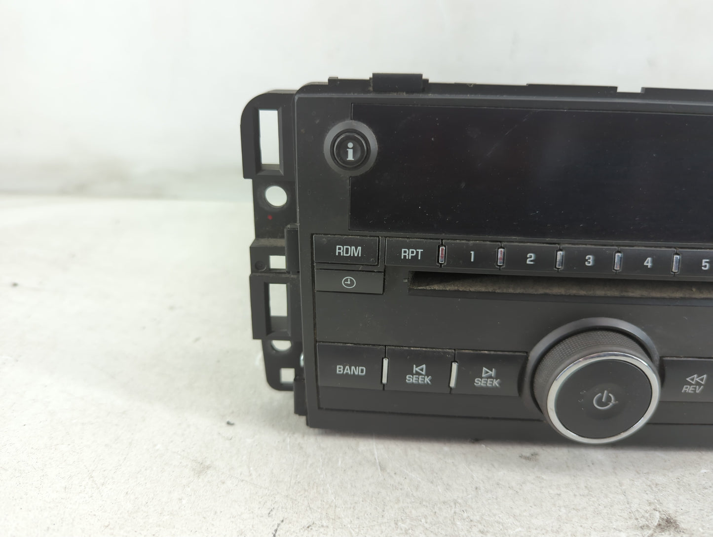 2007-2008 Chevrolet Impala Radio AM FM Cd Player Receiver Replacement P/N:25957376 Fits Fits 2007 2008 OEM Used Auto Parts -