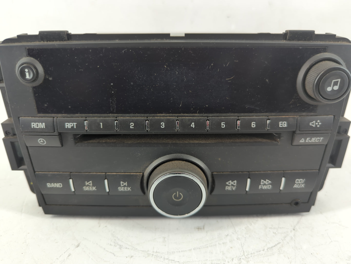 2006-2008 Chevrolet Impala Radio AM FM Cd Player Receiver Replacement P/N:15951757 Fits Fits 2006 2007 2008 OEM Used Auto Pa