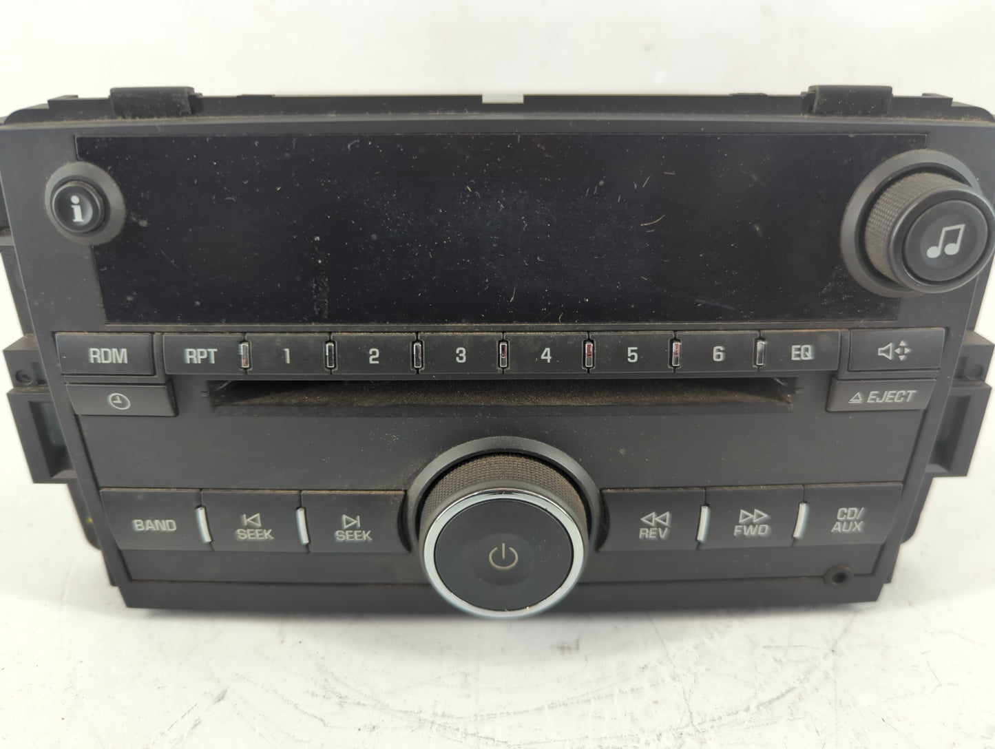 2006-2008 Chevrolet Impala Radio AM FM Cd Player Receiver Replacement P/N:15951757 Fits Fits 2006 2007 2008 OEM Used Auto Pa