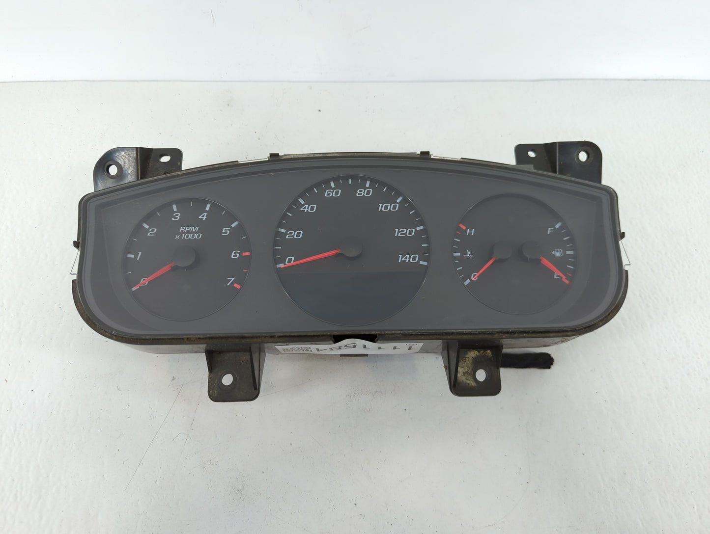 2008 Chevrolet Impala Instrument Cluster Speedometer Gauges P/N:25841497 Fits OEM Used Auto Parts - Oemusedautoparts1.com