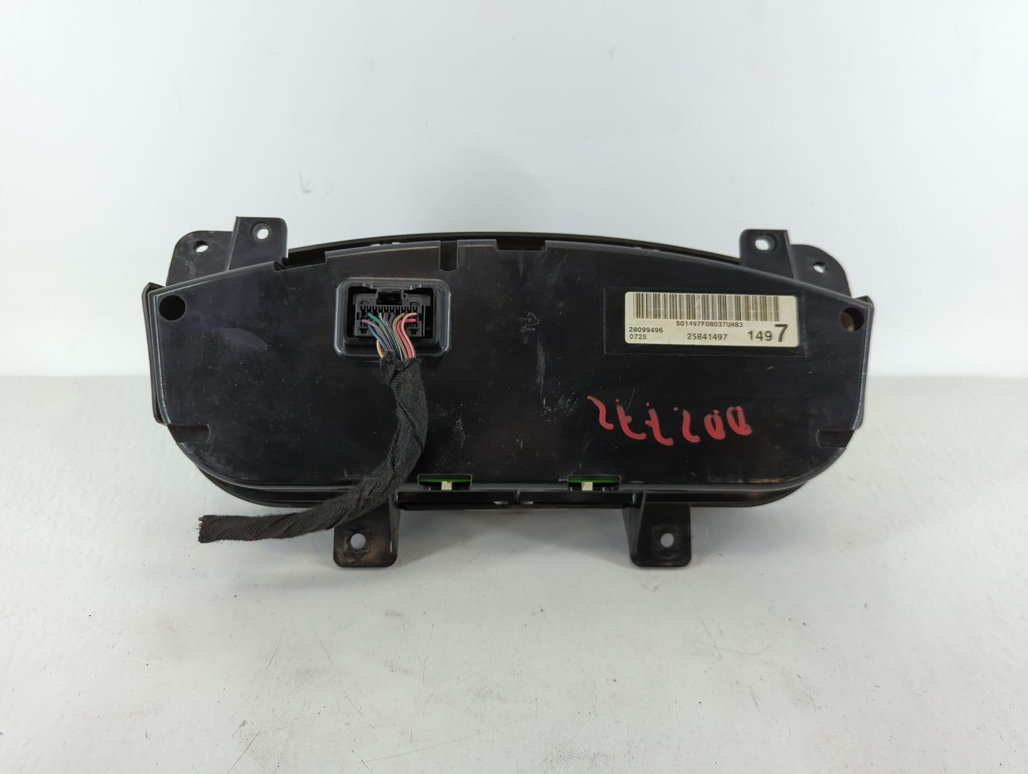 2008 Chevrolet Impala Instrument Cluster Speedometer Gauges P/N:25841497 Fits OEM Used Auto Parts - Oemusedautoparts1.com