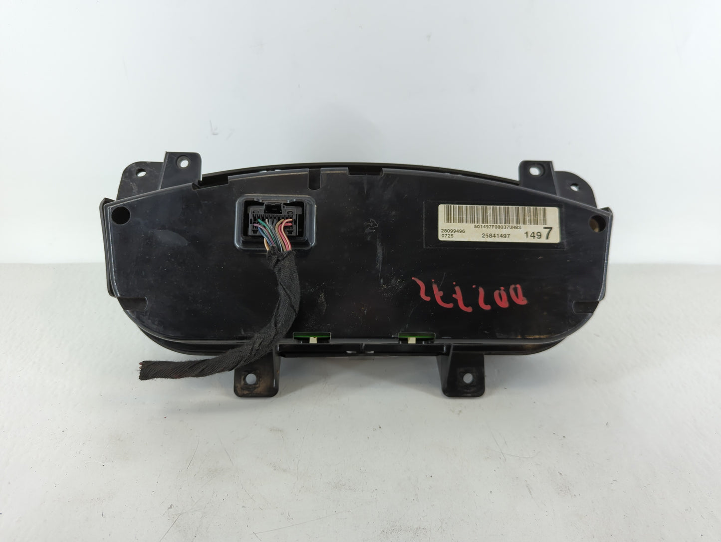 2008 Chevrolet Impala Instrument Cluster Speedometer Gauges P/N:25841497 Fits OEM Used Auto Parts - Oemusedautoparts1.com