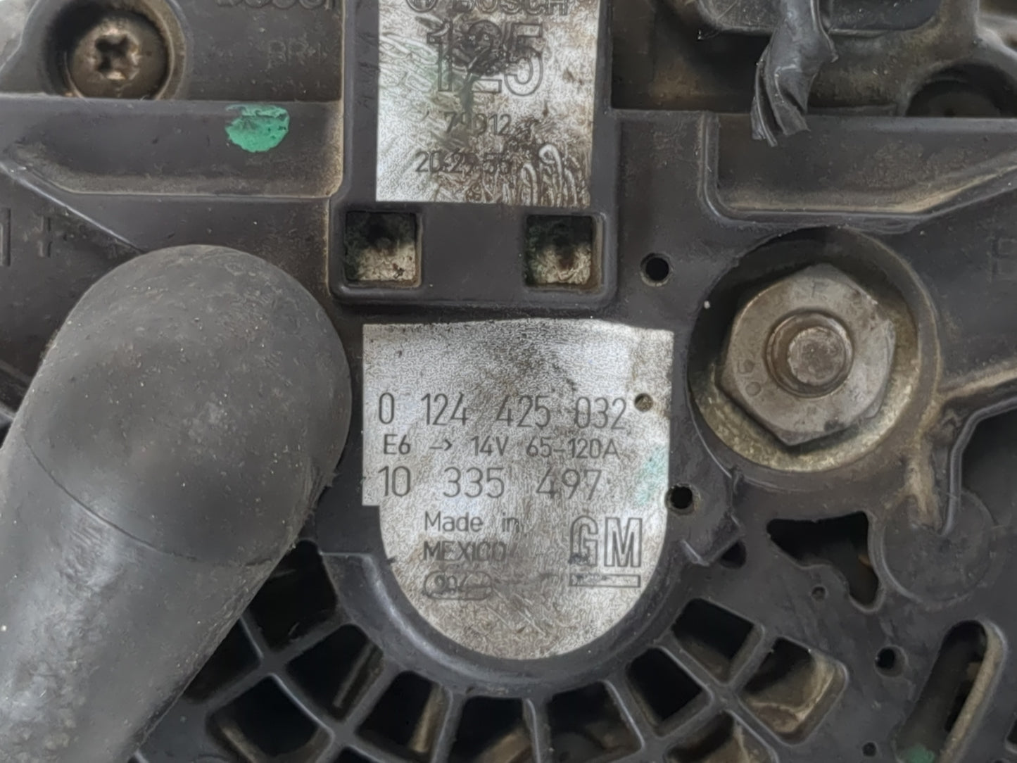 2006-2011 Chevrolet Impala Alternator Replacement Generator Charging Assembly Engine OEM P/N:10 335 497 Fits OEM Used Auto P