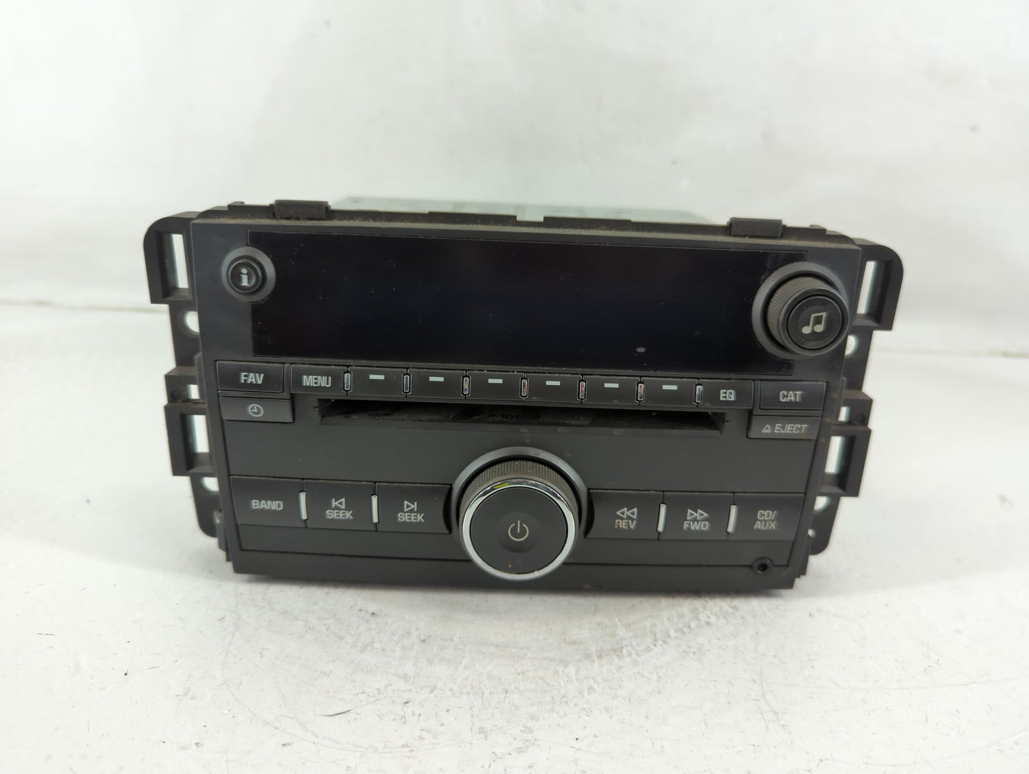 2007-2008 Chevrolet Impala Radio AM FM Cd Player Receiver Replacement P/N:25957375 Fits Fits 2007 2008 OEM Used Auto Parts -